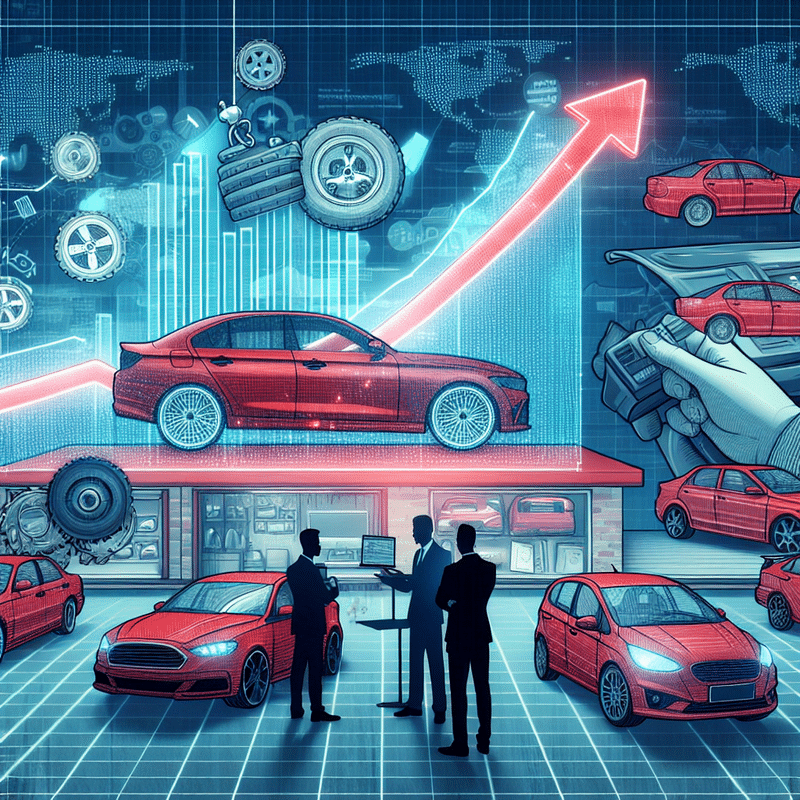 Czerwone samochody na rynku wtórnym - analiza cen i trendów