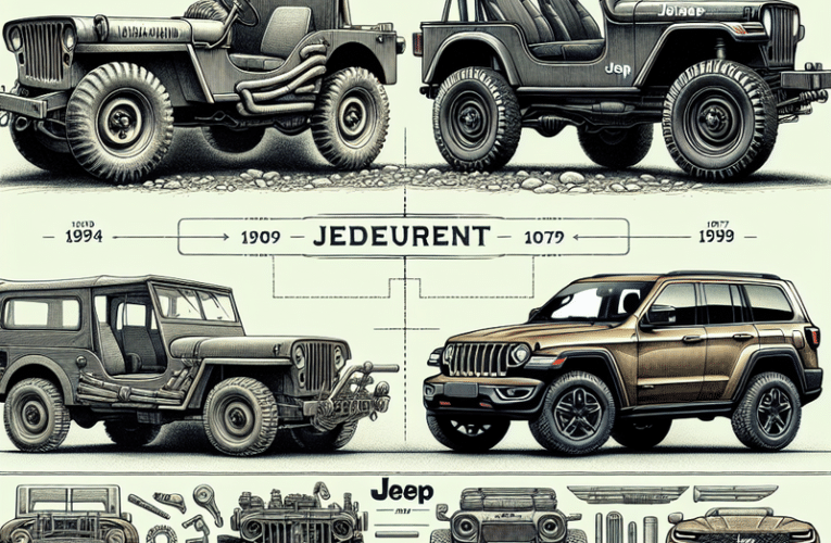 Jeep – ikona rynku motoryzacyjnego: historia i ewolucja marki