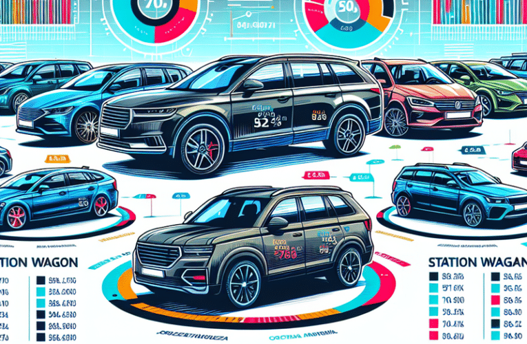 Najpopularniejsze modele samochodów kombi na polskim rynku: dane sprzedażowe i trendy